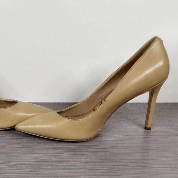Sam Edelman Hazel Pointed Toe Pump, Nude Leather, Womens Size 9 - Picture 6 of 11